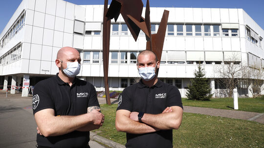Hier darf zum Schutz der Patienten keiner rein. Foto: Jean-Luc Jacques
