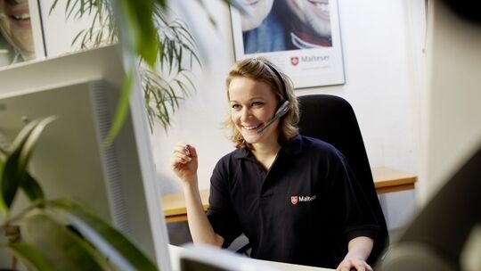 Die Malteser machen ihre Besuchsdienste jetzt per Telefon. Foto: pr Die Malteser machen ihre Besuchsdienste jetzt per Telefon. Foto: pr