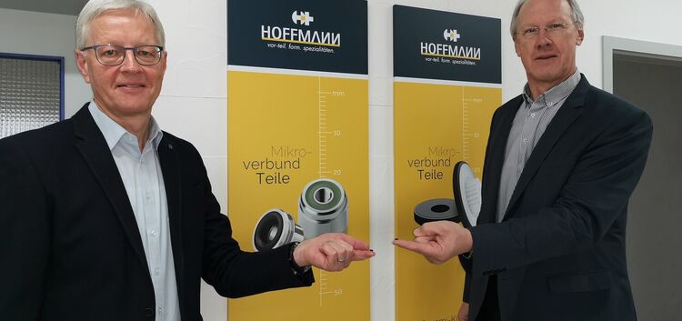 Dr. Andreas Hoffmann (links) und Jochen Kugler, die beiden Geschäftsführer von Gummi-Hoffmann.Foto: pr