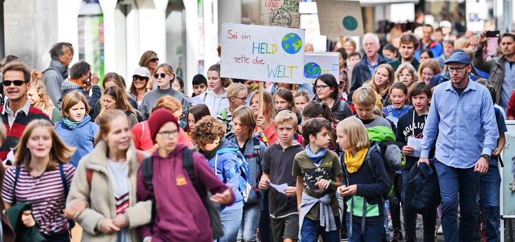 Die Demos „Fridays for Future“ rückten den Klimaschutz ins Bewusstsein.Archiv-Foto: Markus Brändli