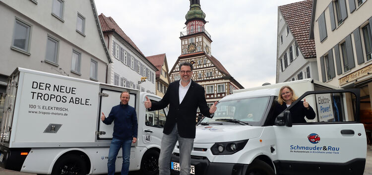 Kirchheim bringt's: 21 City Ring-Geschäfte liefern ab sofort mit E-Autos.