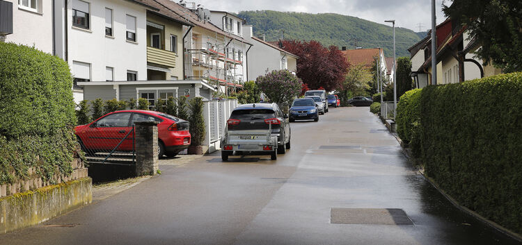 Große Lösung für den Amselweg: Auch Unterbau und Straßenbelag werden erneuert.Foto: Jean-Luc Jacques