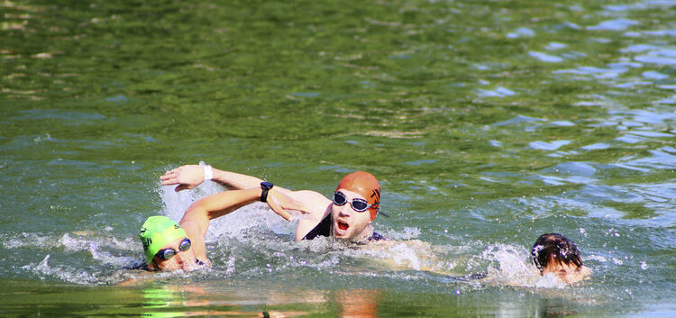 Schwimmen im Bissinger See - zumindest auf Wettkampfebene wird das dieses Jahr nichts werden. Foto: Sebastian Großhans