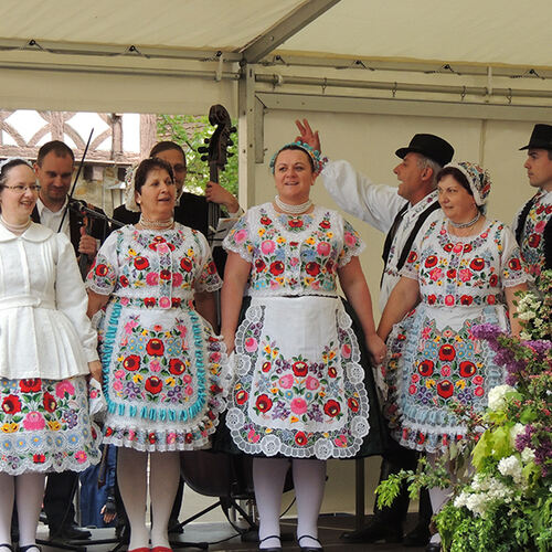 Die Tanzgruppe „Piros Rózsa“ tritt dieses Jahr nicht in Kirchheim auf.