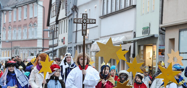 Auch in diesem Jahr engagierten sich die Kinder der katholischen Kirchengemeinden, unterstützt von zahlreichen evangelischen Kin