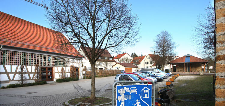 Der Kelterplatz in Notzingen wird von den Bürgern nicht als Ortszentrum angesehen. Foto: Jean-Luc Jacques