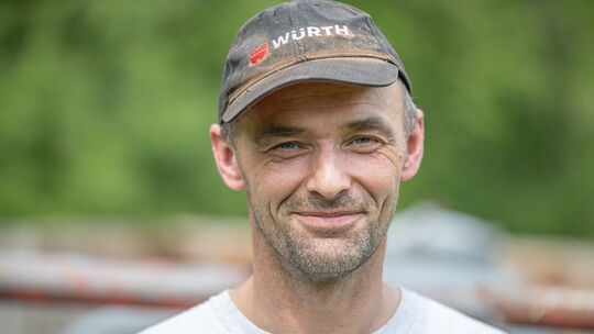 Werner Scheufele ist Hobby-Schäfer. Foto: Carsten Riedl