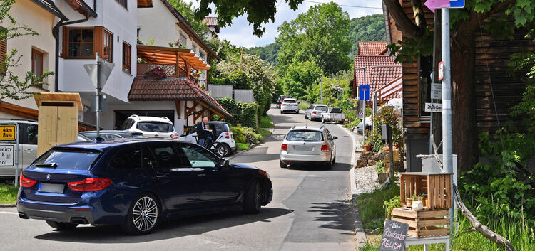 Wanderparkplatz Zipfelbachtal überfüllt