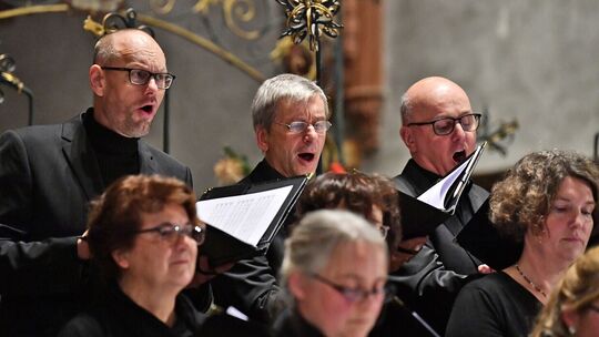 Gemeinsames Singen bleibt vorerst Zukunftsmusik. Chöre wie der Esslinger Liederkranz probieren sich online aus.Fotos: Markus Brä Gemeinsames Singen bleibt vorerst Zukunftsmusik. Chöre wie der Esslinger Liederkranz probieren sich online aus.Fotos: Markus Brä