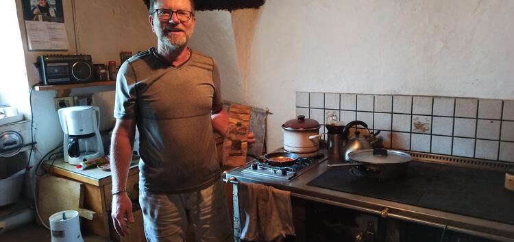 Martin Reinke zeigte in den Südtiroler Bergen seine Kochkünste und zauberte für die Bergbauernfamilie Linsen mit Spätzle auf den