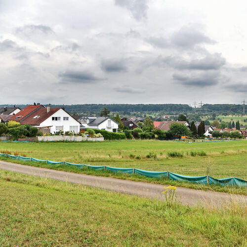 Im westlichen Teil Notzingens soll das Wohngebiet entstehen. Foto: Markus Brändli