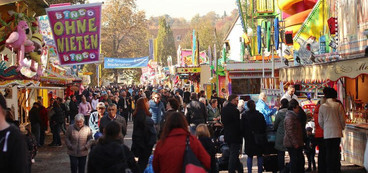 Lange Traditionen wie der Gallusmarkt samt Vergnügungspark stehen coronabedingt auf der Kippe.Archivfoto: Jörg Bächle