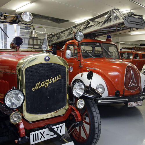 Historische Feuerwehrautos werden auch in der Max-Eyth-Straße zu bewundern sein. Foto: Jean-Luc Jacques