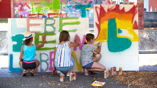 Sofepro Weilheim: Graffityworkshop