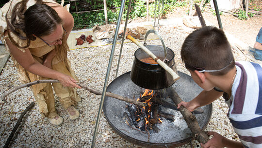 Das SNEG, das einwöchige Ferienangebot des Brückenhauses. Foto: Jean-Luc Jacques