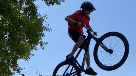 Der Nachwuchs kann vielerorts in Bikeparks trainieren – neuerdings auch in Bissingen. Foto: pr