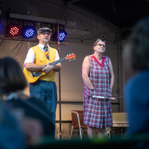 Alois und Elsbeth Gscheidle Comedy Marschallgarten Kultursommer