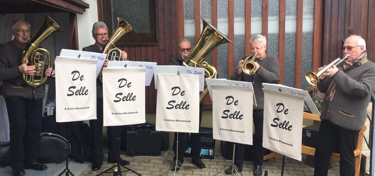 Corona hält „De Selle“ nicht von der Musik ab.Foto: pr