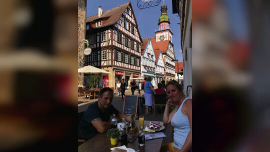 Vor zwei Jahren haben Carolina Naccarato und ihr Mann Kirchheim besucht. – Ein Wiederholungsbesuch ist offen, weder die Finanzen