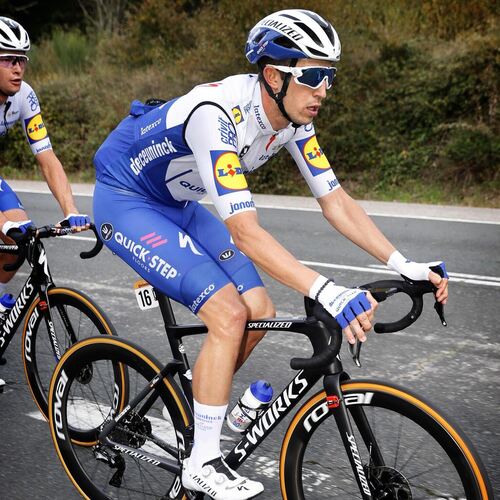 Jannik Steimle kann seine erste Vuelta vor den beiden Schlussetappen als Erfolg verbuchen. Foto: Roth