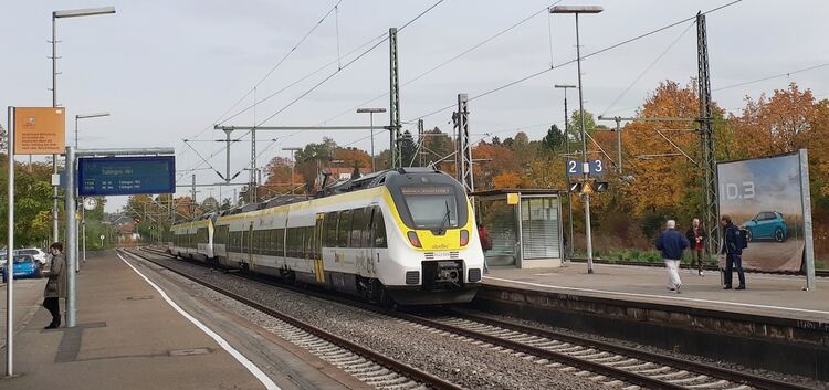 Zwar verkehren inzwischen mehr neue Abellio-Züge auf der Strecke zwischen Stuttgart und Tübingen, Verspätungen sind aber immer n