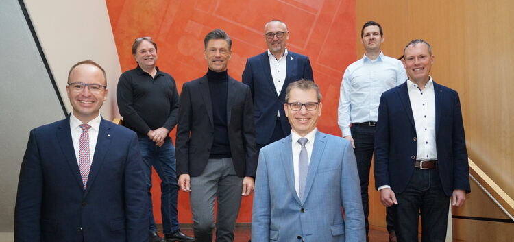 Der neu gewählte Verwaltungsrat (von links): Köngens Bürgermeister Otto Ruppaner, zweiter stellvertretender Verbandsvorsitzender