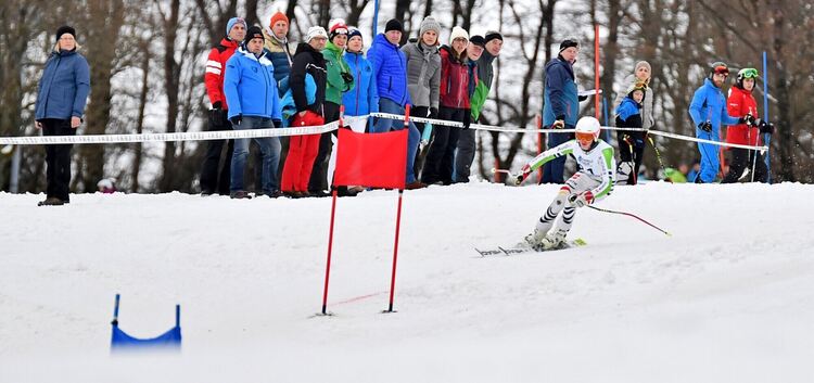 Spektakel vor Publikum - ob es diesen Winter Skirennen wie hier 2019 um den Teckpokal in Laichingen geben wird, steht in den Ste