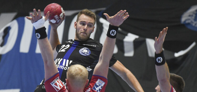 Power aus dem Rückraum: Fabian Gutbrod ist beim Handballbundesligisten Bergischer HC als Kapitän in verantwortungsvoller Positio