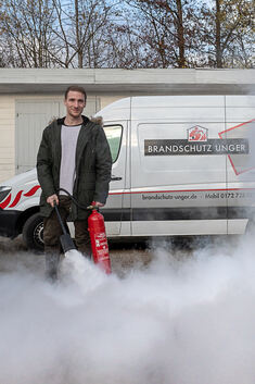 Zu den zuverlässigen Unterstützern der Aktion gehört auch der Brandschutzexperte Markus Schurr.