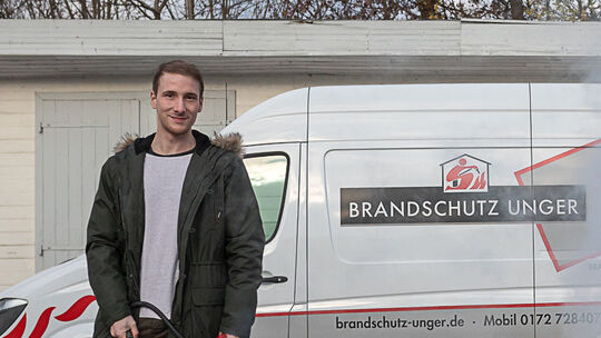 Zu den zuverlässigen Unterstützern der Aktion gehört auch der Brandschutzexperte Markus Schurr.
