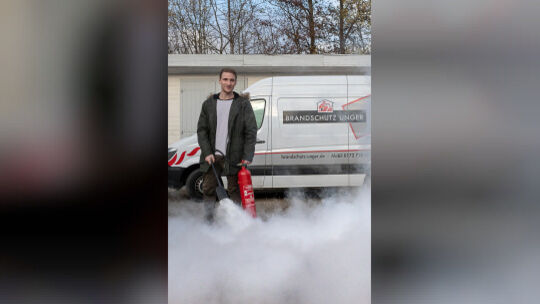 Zu den zuverlässigen Unterstützern der Aktion gehört auch der Brandschutzexperte Markus Schurr.
