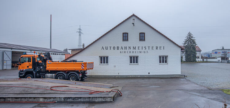 Auch die Autobahnmeistereien wie die in Kirchheim werden nun von der Autobahngesellschaft betreut. Foto: Carsten Riedl