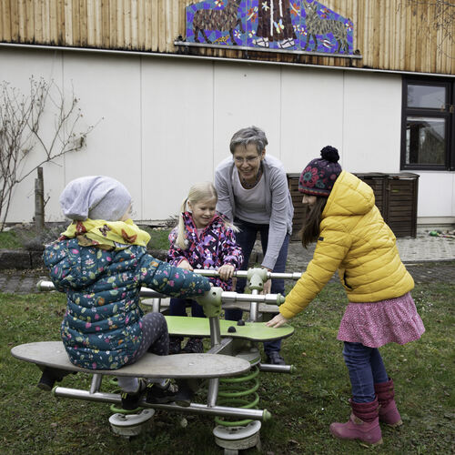 Als Zwischenlösung soll im Kindergarten Hepsisau eine zweite Gruppe eröffnen.Foto: Jean-Luc Jacques