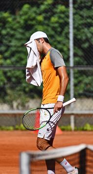 Tennis gilt auch in der Corona-Pandemie als ein kontaktloser Sport.Foto: Markus Brändli