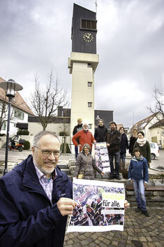 Auch sie haben mitgewirkt: Pfarrer Andreas Taut hat die Vielzahl der „Wahlhelfer“ überrascht. Foto: Jean-Luc Jacques