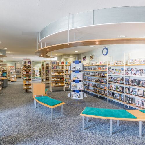 „Click & Meet“: Die Stadtbücherei Wernau öffnet nach vorheriger Terminabsprache.  Foto: pr