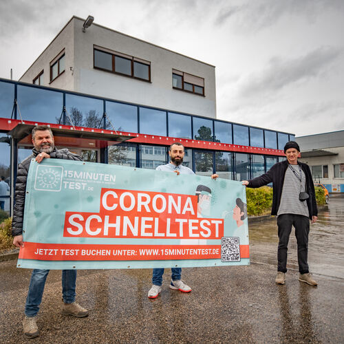 Testzentrum in Kirchheim geplant.