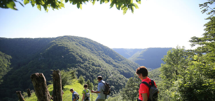Der Müllerfelsen bei Römerstein ist ein beliebtes Ziel. Auswärtige Touristen waren auf der Schwäbsichen Alb aber letztes Jahr Ma
