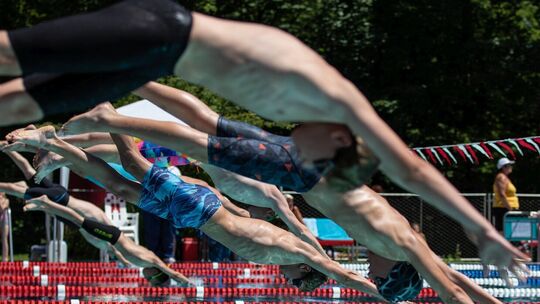 Startschuss zum Sprinter-Cup der VfL-Schwimmer? Dieses Jahr eher nicht. Foto: Marcel Heckel Startschuss zum Sprinter-Cup der VfL-Schwimmer? Dieses Jahr eher nicht. Foto: Marcel Heckel