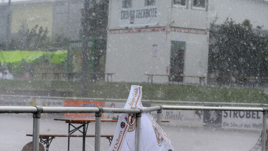 Teckboten Pokal 2014 Unwetter, Sturm, Hagel, Starjregen