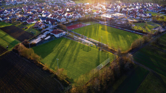 Das Sportgelände in Holzmaden. Foto: Jean-Luc Jacques Das Sportgelände in Holzmaden. Foto: Jean-Luc Jacques