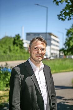 Gebhard Mehrle kandidiert für das Amt des OBs in Esslingen.
