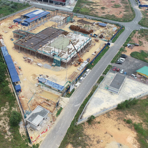Der neue Produktionsstandort in Melaka in Malaysia soll bis Ende des Jahres fertig sein.Foto: pr