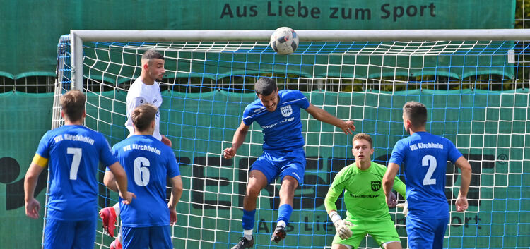 Nach dem Pokal ist vor der Punkterunde: Bezirksligist VfL Kirchheim testet am Sonntag beim VfB Reichenbach.Foto: Markus Brändli