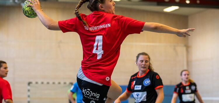 Für Nina Fischer und den Zweitligisten TG Nürtingen beginnt in elf Tagen die Saison mit dem DHB-Pokal-Foto: Eibner