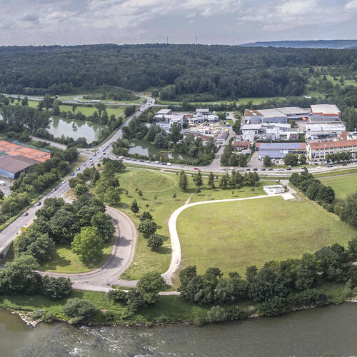 Zwei potenzielle Gewerberbeareale hat Wernau am Neckar.Foto: Jürgen Holzwarth