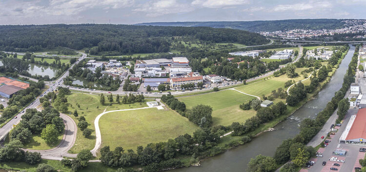 Zwei potenzielle Gewerberbeareale hat Wernau am Neckar.Foto: Jürgen Holzwarth
