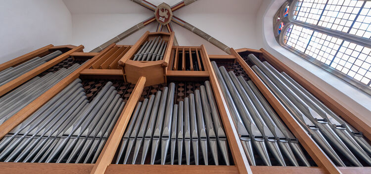 Von Hamburg über Gelsenkirchen nach Dettingen: Die Beckerath-Orgel erfreut mit ihrem Klang nicht nur die evangelische Kirchengem