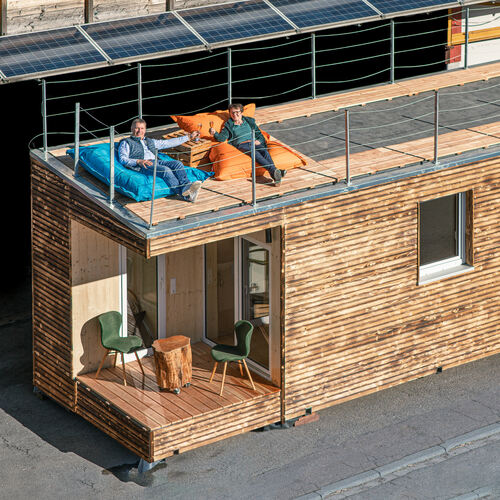Ein Trend, nicht nur in der Stadt: Hepperles aus Neidlingen bauen Tiny-Häuser.Symbolfoto: Felix Lohberger