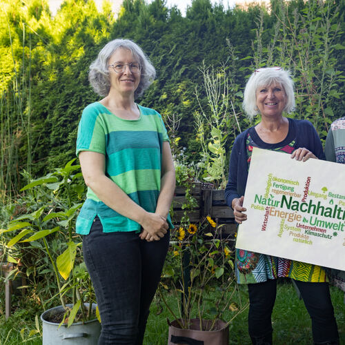 Michaela Gernert, Martina Urhan und Hanne Sinner (von links) haben viele Ideen für nachhaltige Projekte. Foto: Carsten Riedl